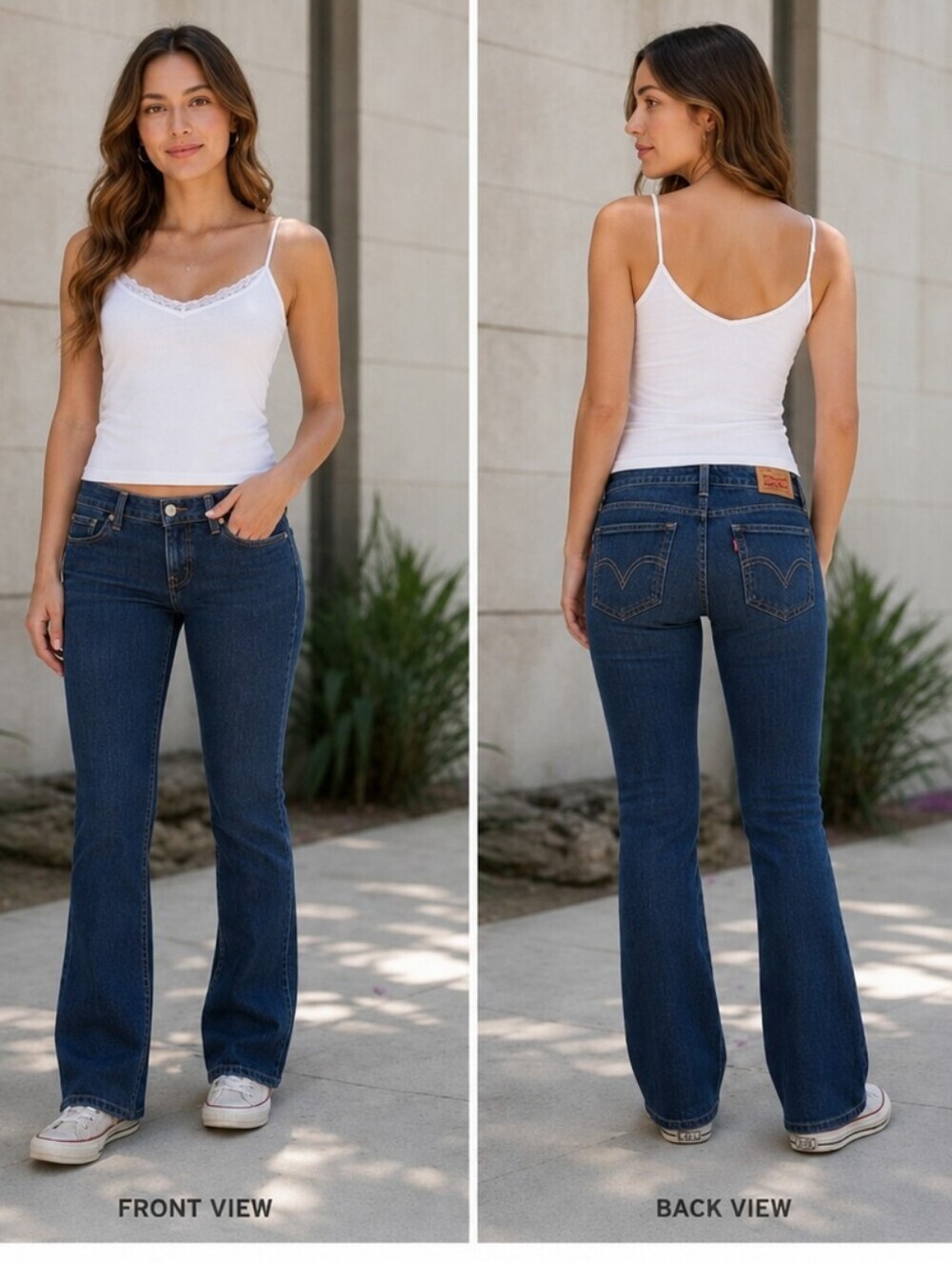 Levi's 518 Superlow Bootcut Jeans Women's 28x32